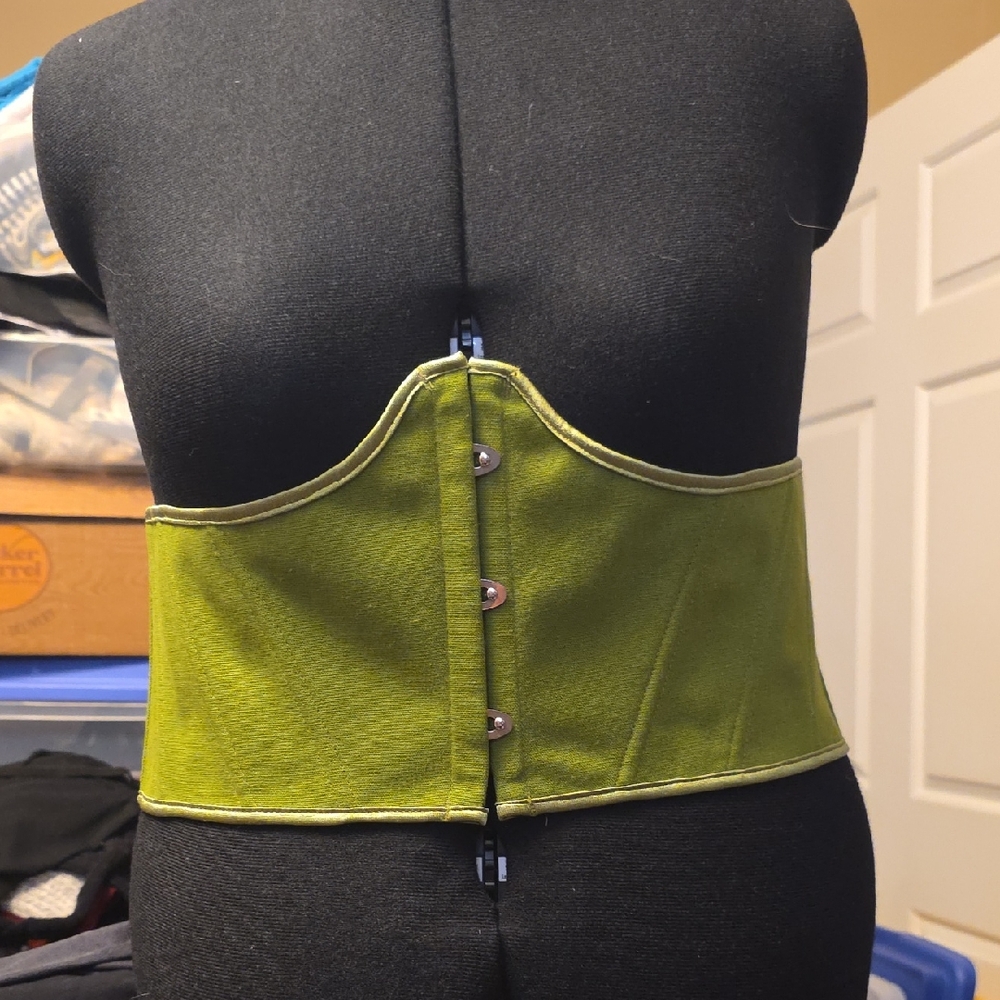 Green Women's Corset Belt